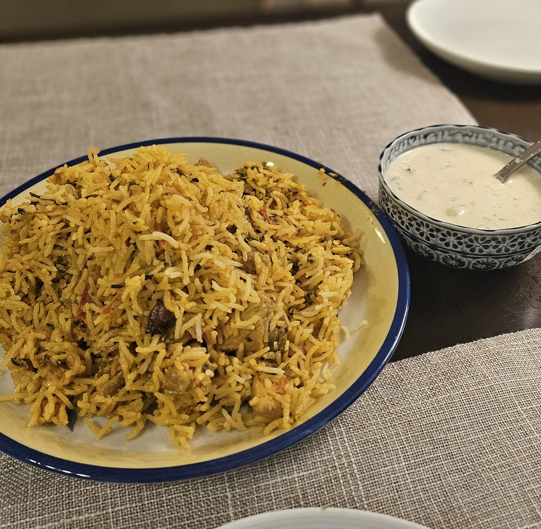 自分で作ったビリヤニ